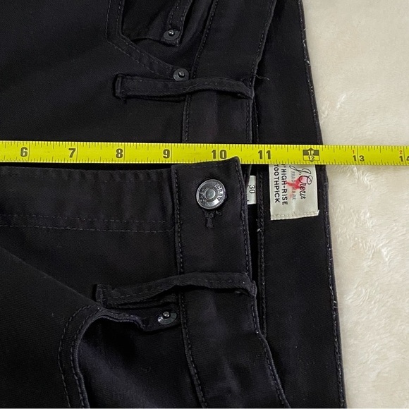 J. CREW / 9” Highrise Toothpick Skinny Jeans Size 30 - Picture 10 of 11